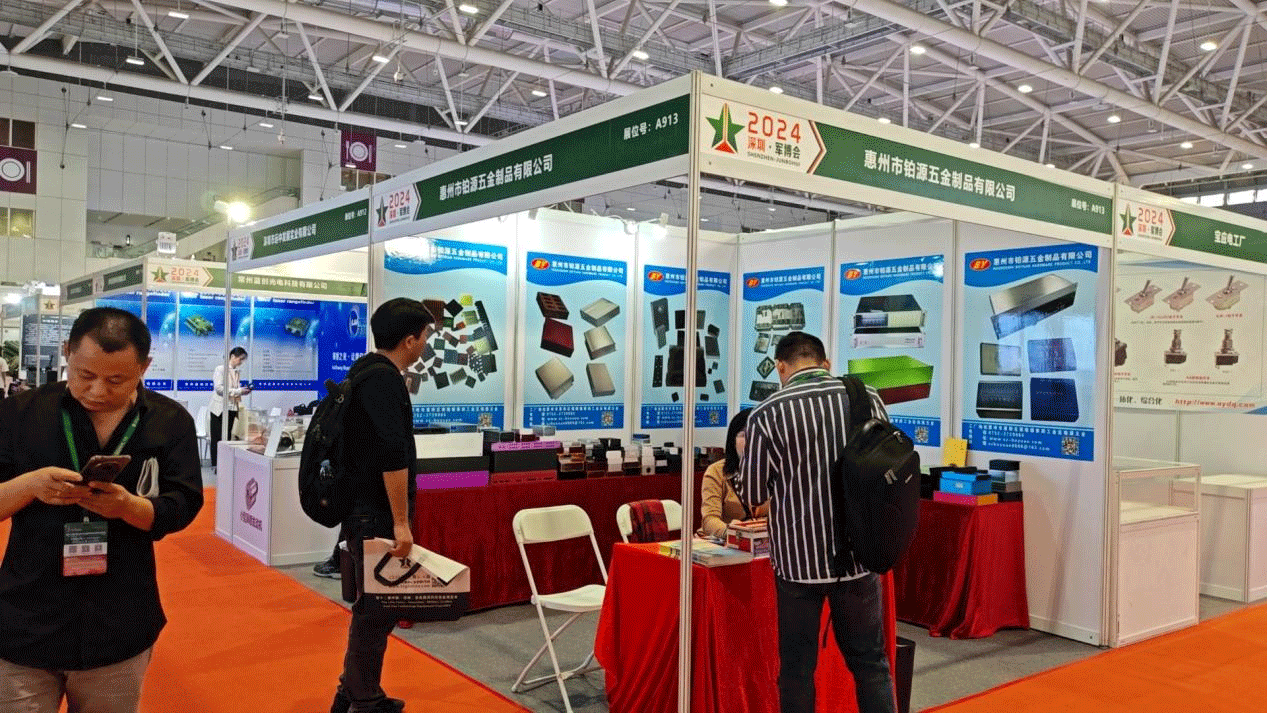 如期而至，鉑源五金在第12屆軍博會(huì)上大放異彩